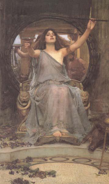 John William Waterhouse Circe offering the Cup to Ulysses (mk41) France oil painting art